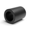 Separador liso de plástico poliamida PA6 reforzada con fibra de vidrio negra Ø8,2x12mm para tornillo M8