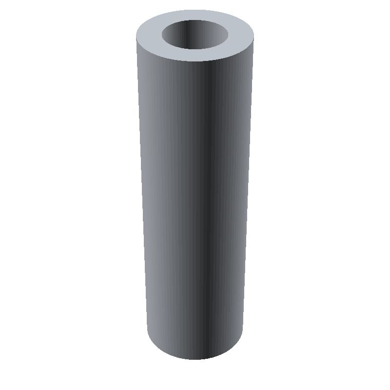 Entretoise ronde filetée femelle/femelle acier zingué M4 - Ø6 mm
