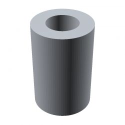 Entretoise ronde filetée femelle/femelle acier zingué M5 - Ø8 mm