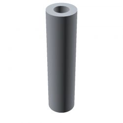 Entretoise ronde filetée femelle/femelle acier zingué M6 - Ø10 mm