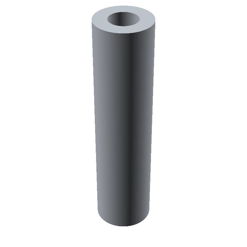 Entretoise ronde filetée femelle/femelle acier zingué M6 - Ø10 mm