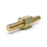 Distanciador hexagonal roscado macho/macho acero cincado amarillo M3 - 5,5 mm entre caras