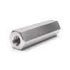 Distanciador hexagonal roscado hembra/hembra aluminio pasivado M3 - 5,5 mm entre caras