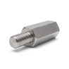 Distanciador hexagonal roscado macho/hembra acero inoxidable M8 - 13 mm entre caras