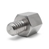 Distanciador hexagonal roscado macho/hembra acero inoxidable UNC4-40 - 5 mm entre caras