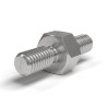 Distanciador hexagonal roscado macho/macho acero inoxidable M3 - 5,5 mm entre caras