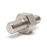 Distanciador hexagonal roscado macho/macho latón niquelado con plomo M3 - 5,5 mm entre caras