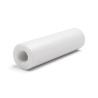Distanciador redondo roscado hembra/hembra plástico poliamida PA6 reforzada con fibra de vidrio blanca UL94-V2 M2,5 - Ø5 mm
