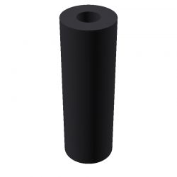 Entretoise ronde filetée femelle/femelle plastique polyamide renforcé M2.5 - Ø5 mm