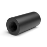 Distanciador redondo roscado hembra/hembra plástico poliamida PA6 reforzada con fibra de vidrio M4 - Ø7 mm