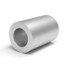 Separador liso de aluminio Ø2,4x4mm para tornillo M2