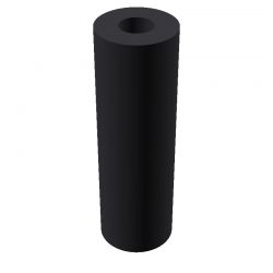 Entretoise ronde filetée femelle/femelle plastique polyamide renforcé M4 - Ø8 mm
