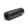 Distanciador redondo roscado hembra/hembra plástico poliamida PA6 reforzada con fibra de vidrio negra M4 - Ø8 mm