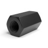 Distanciador hexagonal roscado hembra/hembra plástico poliamida PA6 reforzada con fibra de vidrio UL94-V2 M4 - 7 mm entre caras