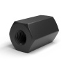 Distanciador hexagonal roscado hembra/hembra plástico poliamida PA6 reforzada con fibra de vidrio M5 - 10 mm entre caras