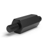 Distanciador hexagonal roscado macho/macho plástico poliamida PA6.6 UL94-V2 M4 - 8 mm entre caras