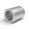 Separador liso de aluminio Ø4,2x6mm para tornillo M4