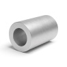 Separador liso de aluminio Ø4,2x7mm para tornillo M4
