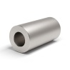 Separador liso de latón niquelado Ø3,2x6mm para tornillo M3