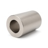 Separador liso de latón niquelado Ø6,4x11mm para tornillo M6