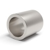 Distanciador liso latón niquelado Ø3,4x4,5mm para tornillo M3
