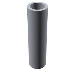 Entretoise lisse acier zingué Ø8,5x11,5mm pour vis M8
