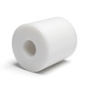 Distanciador liso plástico poliamida PA6 blanca Ø1,6x4,7mm