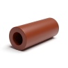 Distanciador liso plástico poliamida PA6.6 reforzada con fibra de vidrio marrón Ø2,2x4mm para tornillo M2