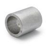 Separador liso de aluminio Ø6x8mm para tornillo M6