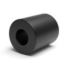 Distanciador liso plástico poliamida PA6 reforzada con fibra de vidrio Ø2,7x6mm para tornillo M2,5