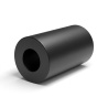 Distanciador liso plástico poliamida PA6 reforzada con fibra de vidrio Ø3,4x7mm para tornillo M3