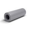 Distanciador liso plástico PVC gris Ø3,7x6,4mm para tornillo M3,5