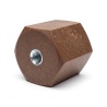 Distanciador aislante hexagonal roscado hembra/hembra de plástico poliéster con inserto de acero M6 - 25 mm entre caras