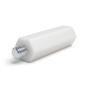 Distanciador aislante hexagonal roscado macho/hembra de plástico PA6.6 con inserto de acero M6 - 13 mm entre caras