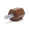 Distanciador aislante hexagonal roscado macho/hembra de plástico poliéster con inserto de acero M6 - 21 mm entre caras