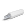 Distanciador aislante hexagonal roscado macho/hembra de plástico poliestireno con inserto de acero M3 - 6 mm entre caras