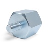 Distanciador hexagonal roscado macho/hembra acero cincado M8 / M4 - 13 mm entrecaras