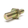 Distanciador hexagonal roscado macho/macho acero cincado amarillo M3 / M2,5 - 5 mm entrecaras