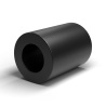 Distanciador liso plástico poliamida PA4.6 reforzada con fibra de vidrio Ø4,5x8mm para tornillo M4