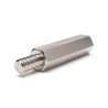 Distanciador hexagonal roscado macho/hembra latón niquelado sin plomo M3 - 5 mm entrecaras