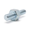 Distanciador hexagonal roscado macho/macho acero cincado M3 - 5,5 mm entrecaras, vástagos de 5 y 8 mm
