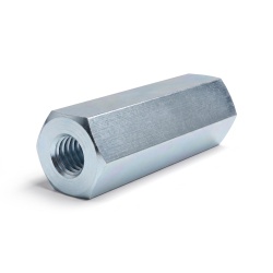 Distanciador hexagonal roscado hembra/hembra acero cincado sin plomo M2,5 - 5 mm entrecaras