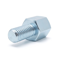 Distanciador hexagonal roscado macho/hembra acero cincado sin plomo UNC4-40 / M3 - 5 mm entrecaras