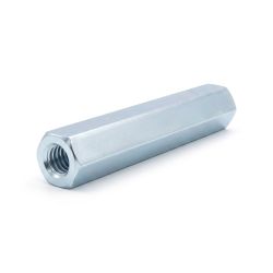 Espaciador hexagonal roscado hembra/hembra acero cincado sin plomo M3