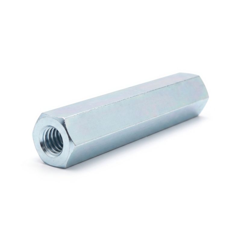 Espaciador hexagonal roscado hembra/hembra acero cincado sin plomo M4