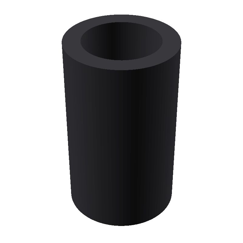 Entretoise lisse plastique polyamide renforcé Ø6,2x9mm pour vis M6