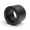 Distanciador liso plástico poliamida PA6 reforzada con fibra de vidrio Ø6,2x9mm para tornillo M6