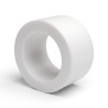 Distanciador liso plástico poliamida PA6 reforzada con fibra de vidrio blanca Ø8,2x12mm para tornillo M8