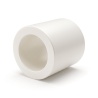 Distanciador liso plástico poliestireno natural Ø8,2x12mm para tornillo M8