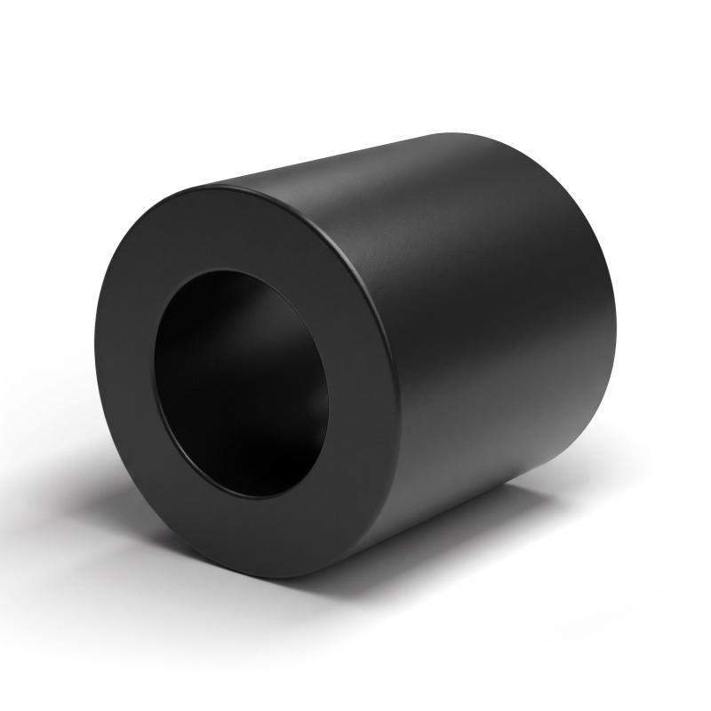 Distanciador liso autorretenido, PA6.6 negro, UL94-V2, Ø3,4 × 6 mm, para tornillo M3
